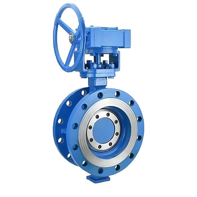 Valve à papillon à flèche métallique à température D343H-10/16C pour les supports d'eau à un prix abordable