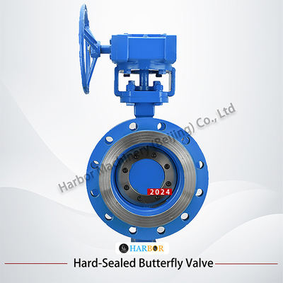 Valve à papillon à flèche métallique à température D343H-10/16C pour les supports d'eau à un prix abordable