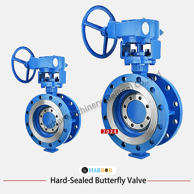 Valve à papillon à flèche métallique à température D343H-10/16C pour les supports d'eau à un prix abordable