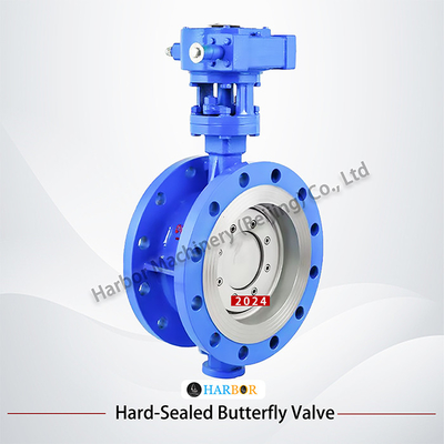 Valve à papillon à flèche métallique à température D343H-10/16C pour les supports d'eau à un prix abordable