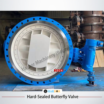 Valve à papillon à flèche métallique à température D343H-10/16C pour les supports d'eau à un prix abordable