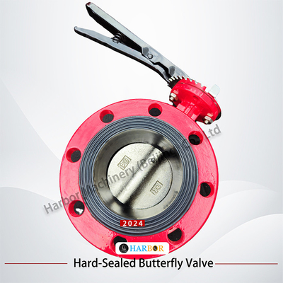 Ventilateur papillon D41X-16Q en fer ductile à manche usinée de précision avec joint EPDM