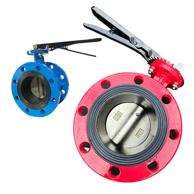Ventilateur papillon D41X-16Q en fer ductile à manche usinée de précision avec joint EPDM