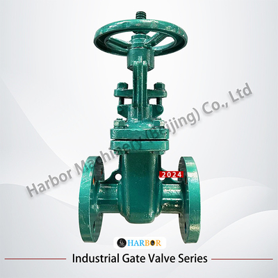 Valve de porte à douille en acier coulé PTFE pour traitement de l'eau