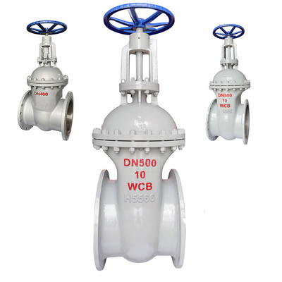 Valve de porte en acier coulé à connexion manuelle à bride Z45H-10/16C résistante à la corrosion