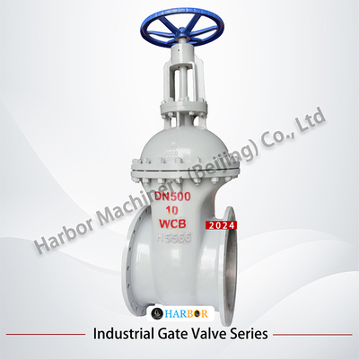 Valve de porte en acier coulé à connexion manuelle à bride Z45H-10/16C résistante à la corrosion