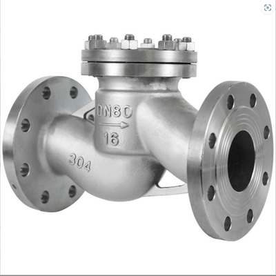 Structure de contrôle du milieu d'eau Ventilateur de contrôle à bride en acier inoxydable H41W-16P