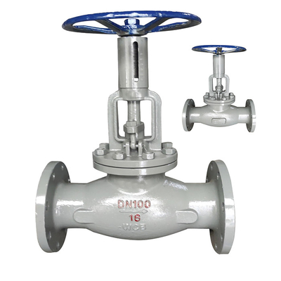 Valve de régulation manuelle industrielle à raccordement par bride pour le débit d'eau Règlement T40H-16C