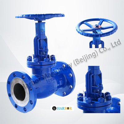 Valve de régulation manuelle industrielle à raccordement par bride pour le débit d'eau Règlement T40H-16C
