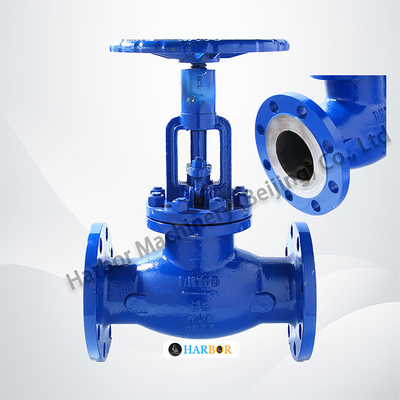Valve de régulation manuelle industrielle à raccordement par bride pour le débit d'eau Règlement T40H-16C