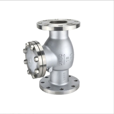 Structure de contrôle de l'eau H44W-16P soupape de contrôle à brides en acier inoxydable