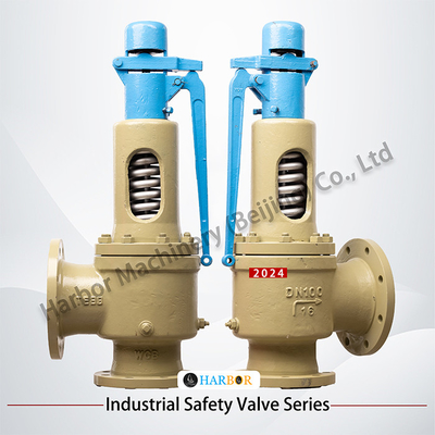 Valve de sécurité fermée en acier coulé certifiée ISO9001 2008 CE A42Y/A48Y-16C pour l'industrie